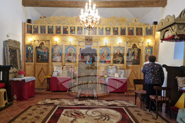 Село Клисура - храм "Св. Димитър Солунски" - празник - литургия