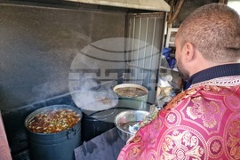 Село Клисура - храм "Св. Димитър Солунски" - празник - литургия