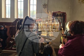 Село Ръждак, община Петрич - храм "Свети Великомъченик Димитър Солунски"