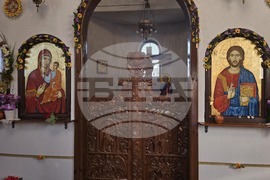 Село Ръждак, община Петрич - храм "Свети Великомъченик Димитър Солунски"