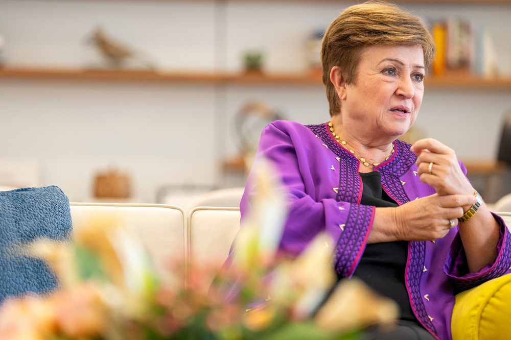 САЩ - МВФ - IMFC - Кристалина Георгиева - интервю