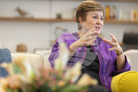 САЩ - МВФ - IMFC - Кристалина Георгиева - интервю