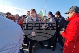 Благоевград - протест - АМ "Струма"