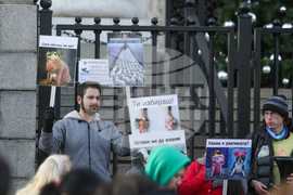 Протест срещу насилието над животни