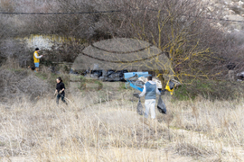 Община Каварна - Село Българево - почистване на местността „Болата“ - Снимка: Александра Антонова