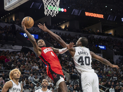 Rockets Spurs Basketball