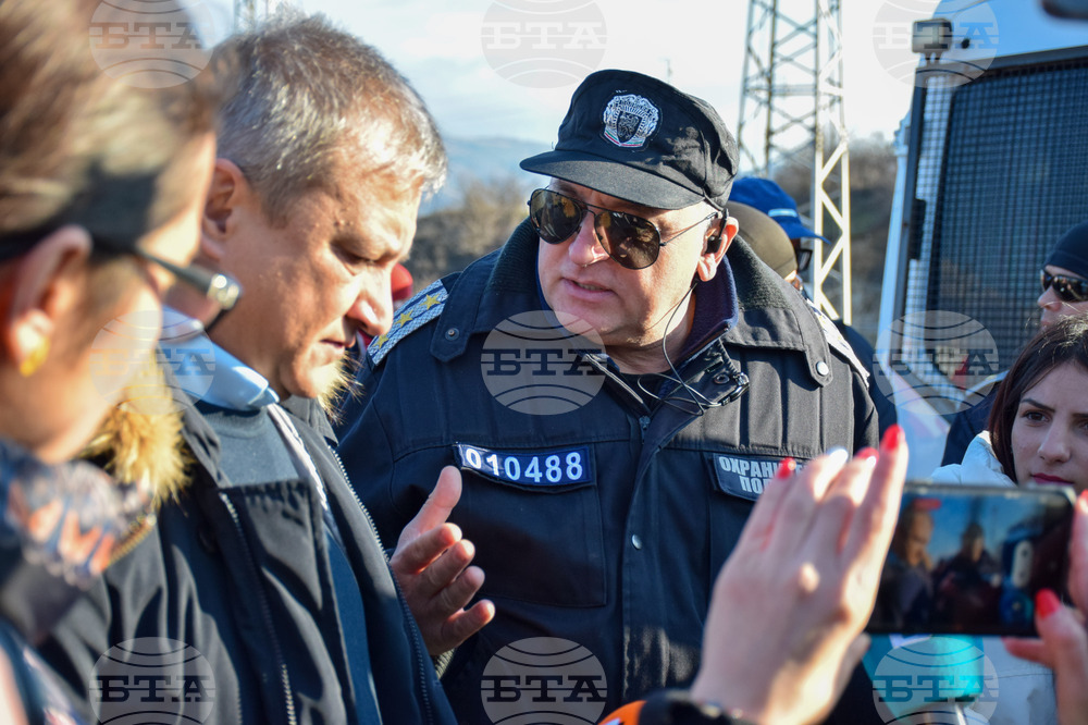 Благоевград - протест - автомагистрала „Струма“