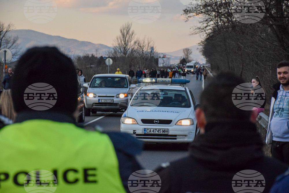 Благоевград - протест - автомагистрала „Струма“