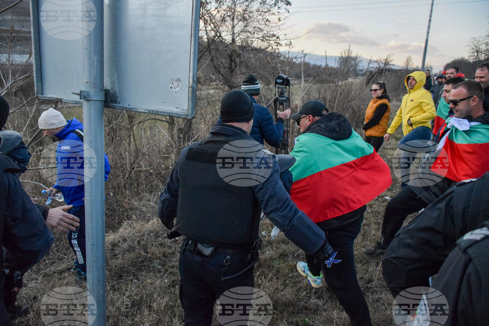 Благоевград - протест - автомагистрала „Струма“