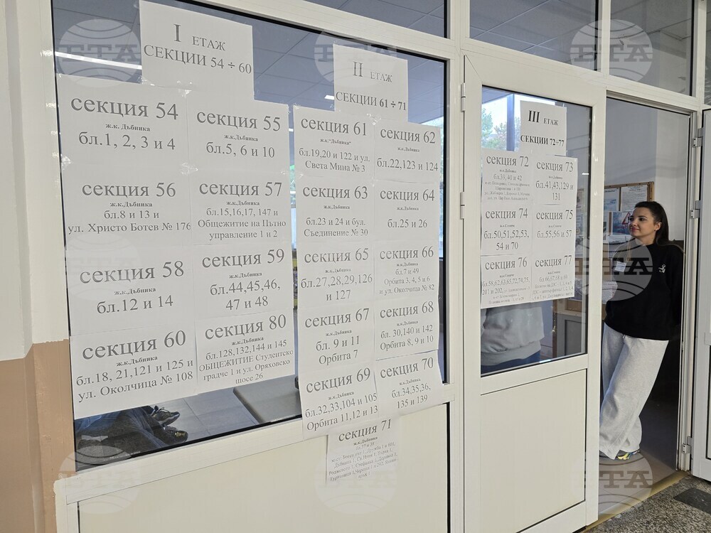 Враца - Парламентарни избори - начало на изборен ден