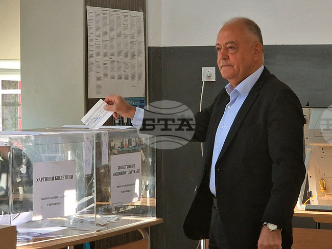 Парламентарни избори - Атанас Атанасов - гласуване