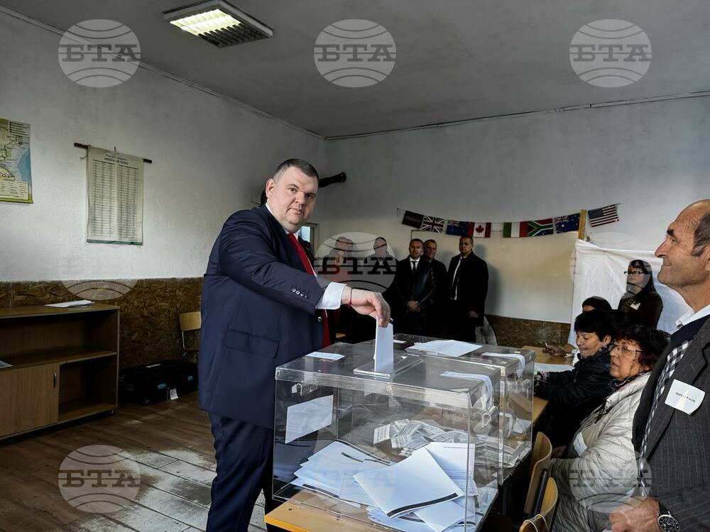 MRF-New Beginning's Delyan Peevski Votes for New Beginning for People