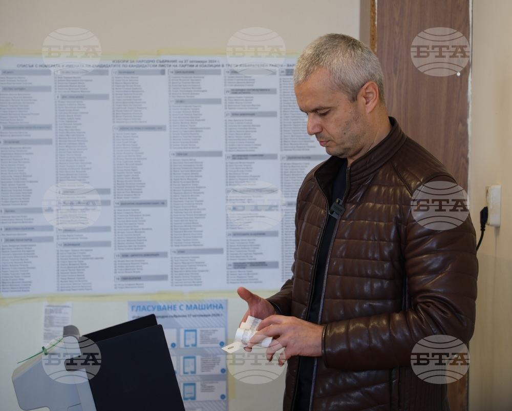 Варна - Костадин Костадинов - Парламентарни избори - гласуване