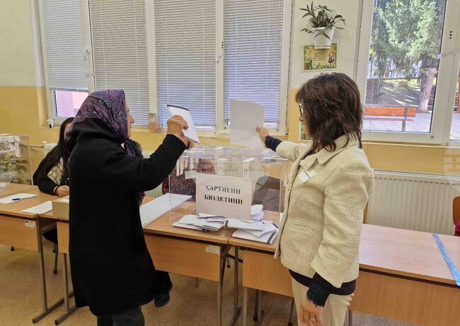 Разград - избори - гласуване 