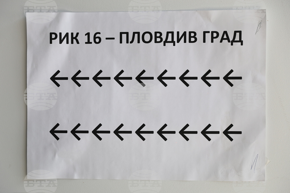 Пловдив - 16 РИК Пловдив - избирателна активност