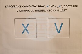 Велико Търново - парламентарни избори - гласуване