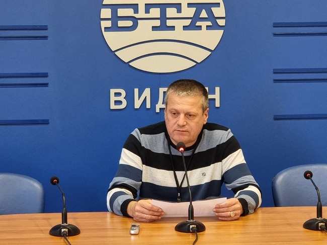 Брифинг на секретаря на Районната избирателна комисия във Видин Иван Иванов