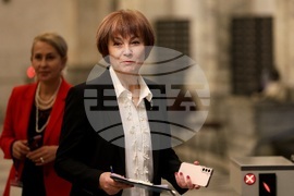 Централна избирателна комисия - Росица Матева - брифинг