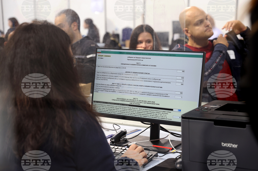 Избори 2024 - край на изборния ден - бюлетини - преброяване