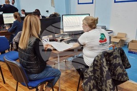 Видин - парламентарни избори - изборни книжа - предаване 