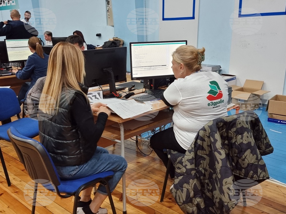 Видин - парламентарни избори - изборни книжа - предаване