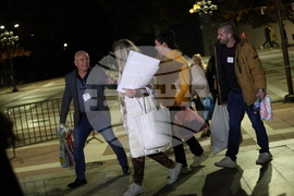 Благоевград - парламентарни избори - предаване на изборни книжа