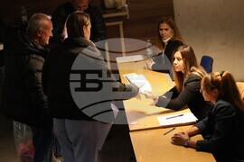 Благоевград - парламентарни избори - предаване на изборни книжа