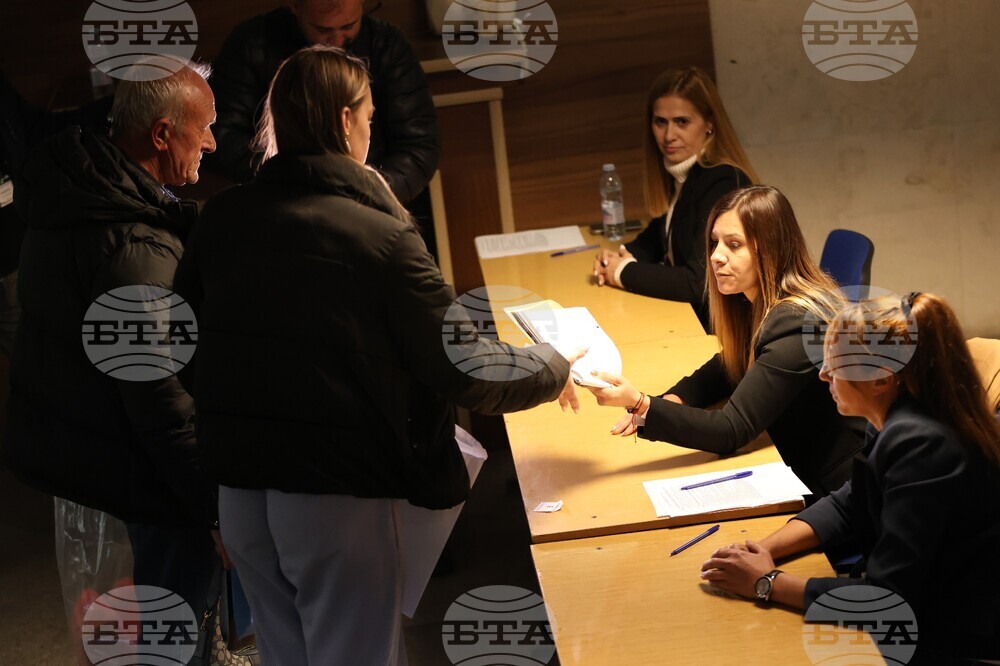 Благоевград - парламентарни избори - предаване на изборни книжа