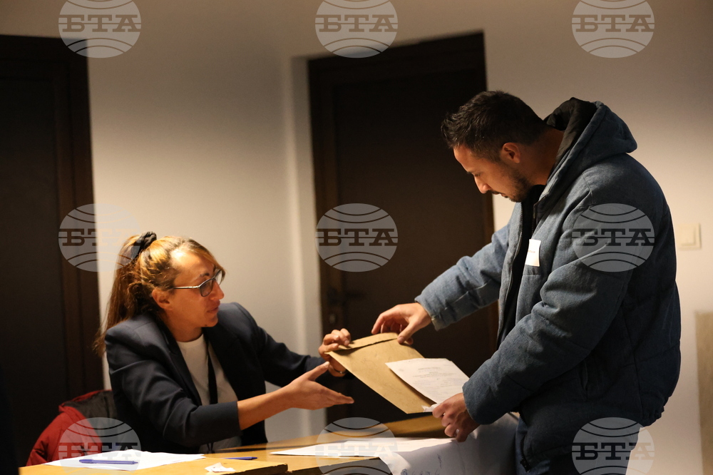 Благоевград - парламентарни избори - предаване на изборни книжа