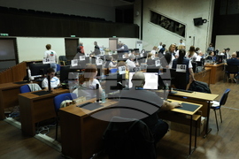 Благоевград - парламентарни избори - предаване на изборни книжа