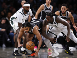 Bucks Nets Basketball