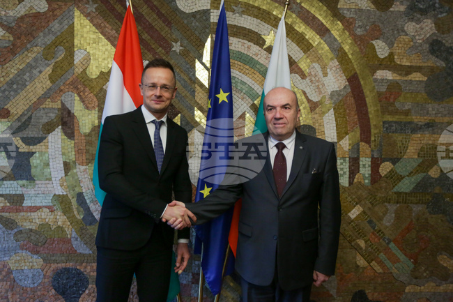 Николай Милков - Петер Сиярто - среща