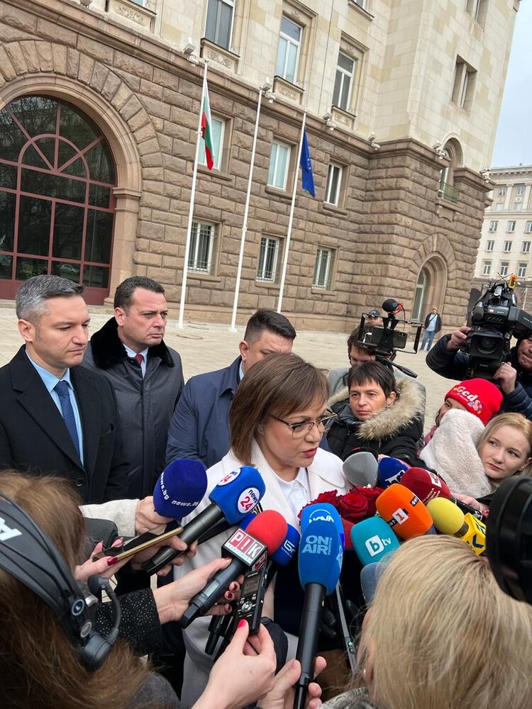 Корнелия Нинова: Имаме план за правителство в четири стъпки