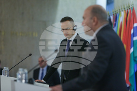 Николай Милков - Петер Сиярто - пресконференция