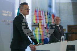 Николай Милков - Петер Сиярто - пресконференция