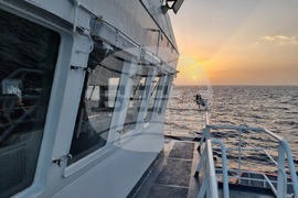 Bulgarian navy research ship bound for Antarctica - Day 20: Ship's Crew with High Morale