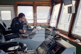 Bulgarian navy research ship bound for Antarctica - Day 20: Ship's Crew with High Morale