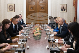 Румен Радев - Петер Сиярто - среща