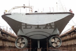 Bulgarian navy research ship bound for Antarctica - Propulsion and Manoeuvrability