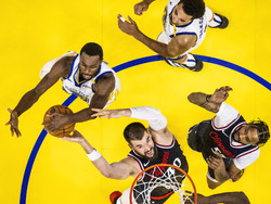 Clippers Warriors Basketball