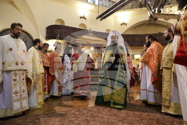 Храм „Св. мъченица Параскева“ - патриарх Даниил - литургия