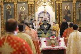 Храм „Св. мъченица Параскева“ - патриарх Даниил - литургия