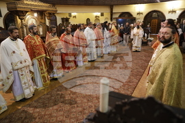 Храм „Св. мъченица Параскева“ - патриарх Даниил - литургия