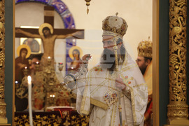 Храм „Св. мъченица Параскева“ - патриарх Даниил - литургия