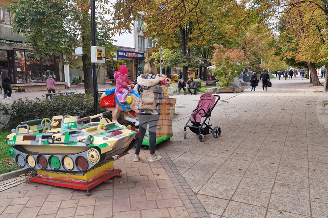 Разград - есенно време - ежедневие