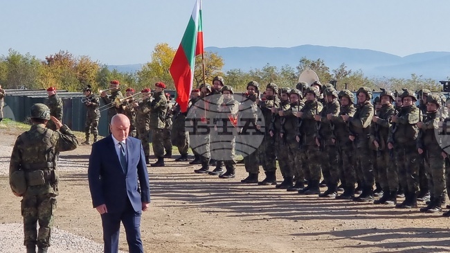 Учебен полигон "Ново село" - ВИП ден - командно-щабно учение