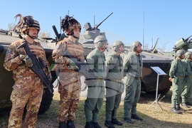 Учебен полигон "Ново село" - ВИП ден - командно-щабно учение