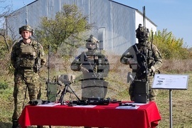 Учебен полигон "Ново село" - ВИП ден - командно-щабно учение