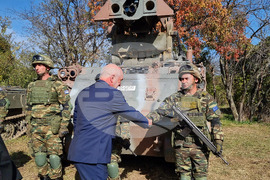 Учебен полигон "Ново село" - ВИП ден - командно-щабно учение