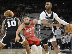 Rockets Spurs Basketball